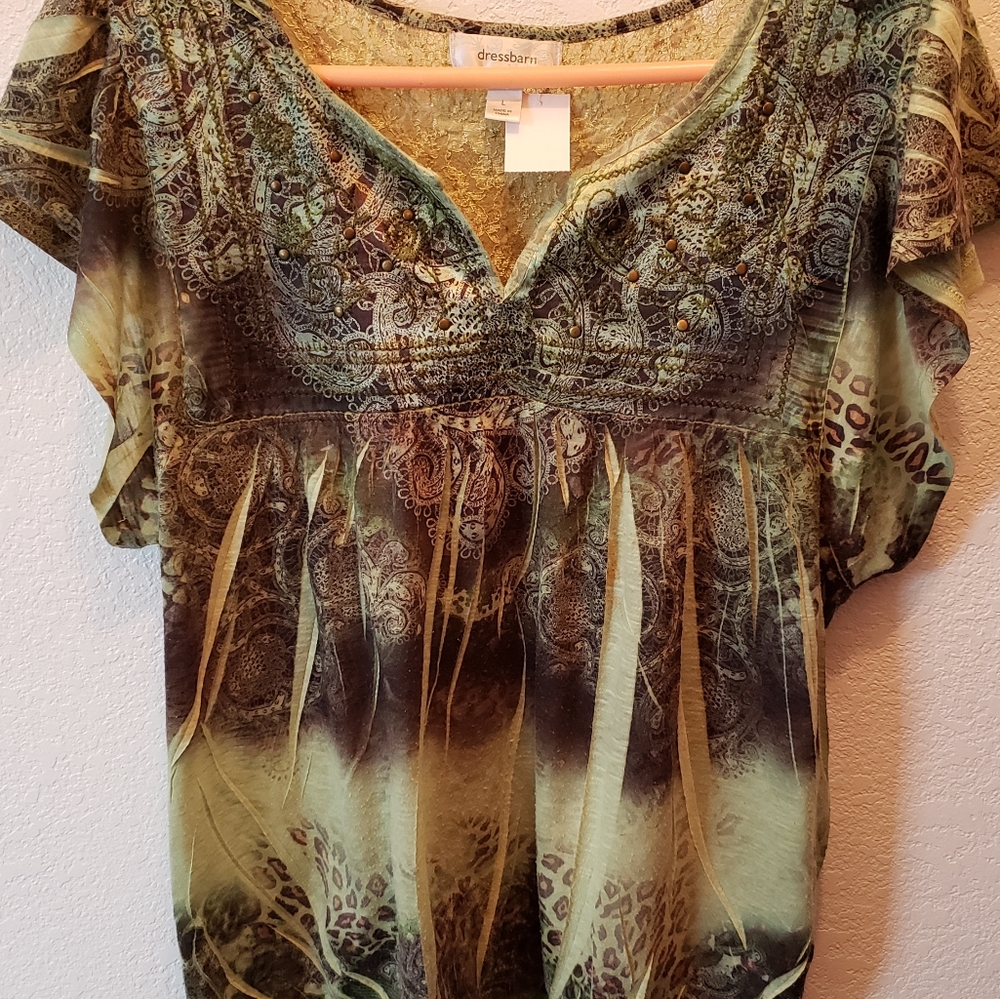Green sleepless top